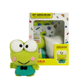 Kit Amigurumi HELLO KITTY & FRIENDS - Keroppi