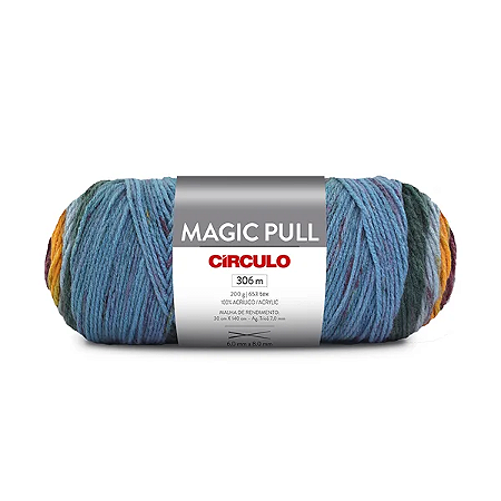 Fio/Lã MAGIC PULL 200g 306m - 8642