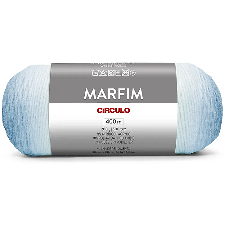 Fio/Lã Marfim Circulo 200g 400m -  9061 BRUMA