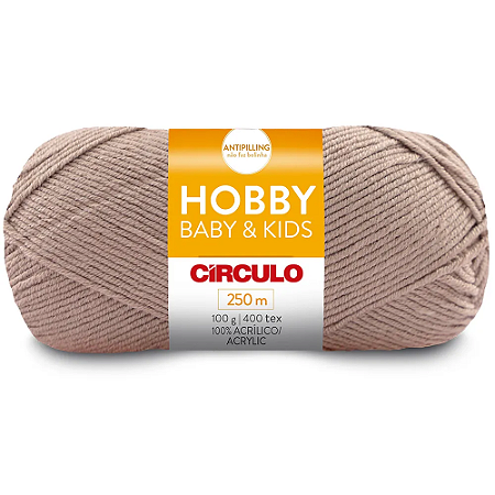 Fio/Lã Hobby Baby & Kids Circulo - 7767 Guepardo