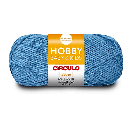 Fio/Lã Hobby Baby & Kids Circulo - 2743 safira