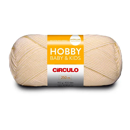 Fio/Lã Hobby Baby & Kids Circulo - 802 Clean Natural