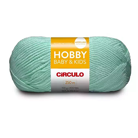 Fio/Lã Hobby Baby & Kids Circulo - 550 Verde Candy