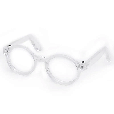Oculos para Amigurumi-Circular Transparente