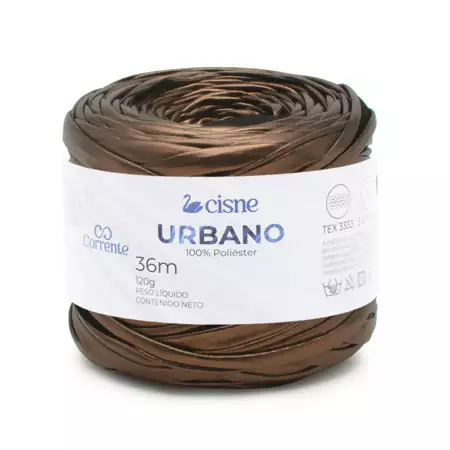 Fio/Lã CISNE URBANO 120g 36m 100% Poliester 0402 Bronze