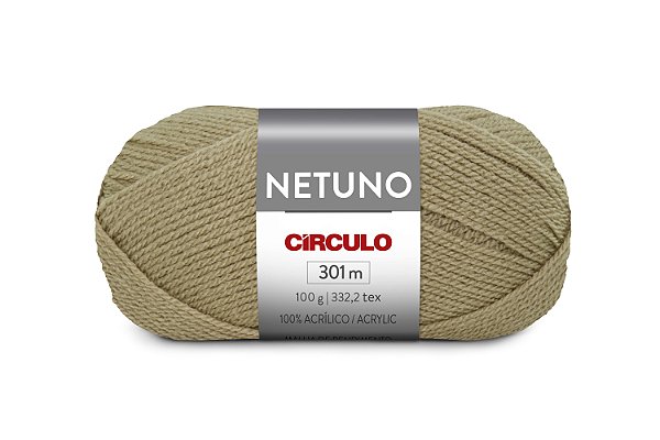 Fio Netuno Circulo 301m 100g - 7928 Creme Irlandes
