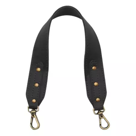 Alça Mão Montana 3x48cm c/Mosquetão- Preto/Ouro Velho