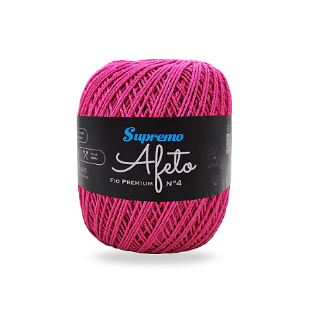 Fio Afeto Premium Supremo nº4 340m-Pink