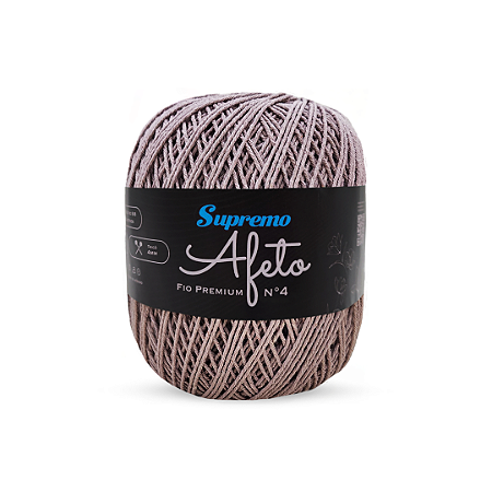 Fio Afeto Premium Supremo nº4 340m-Café Com Leite