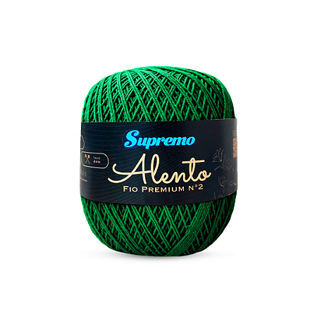 Fio Alento Premium Supremo nº2-Verde Bandeira
