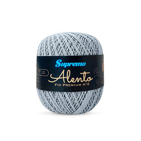 Fio Alento Premium Supremo nº2-Cinza