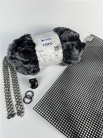 Kit Bolsa Maya - Fio Fofo Cisne Preto (Déa-Aula Inclusa)