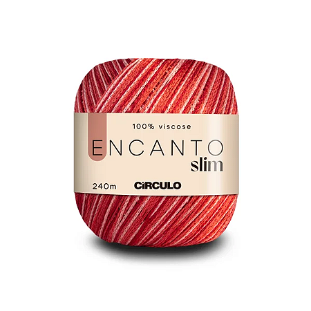 Fio Encanto Slim - 9926 Scarlet