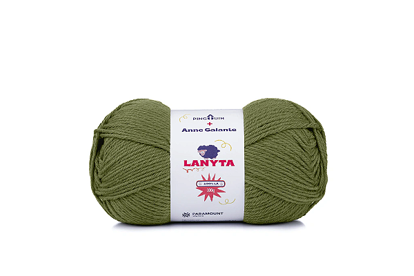 LANYTA 100% Lã - 100 g 500 Tex-3633 Fresh
