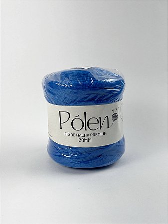 Fio de Malha Pólen - 28mm Azul Royal