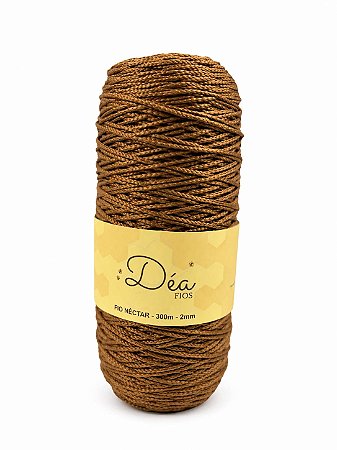 Fio Néctar 2mm - 300g-350m - Poliéster Cor: Nozes (F)