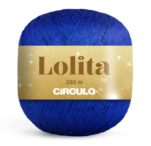 Fio LOLITA Círculo - 2829 Azul Bic