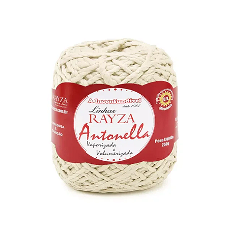 Linha Antonella 195m 250g-Rayza Cor: NATA