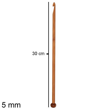 Agulha Tunisiano Bambu 5,0 mm
