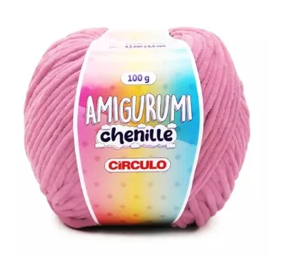 Amigurumi Circulo CHENILLE 3131-Chiclete