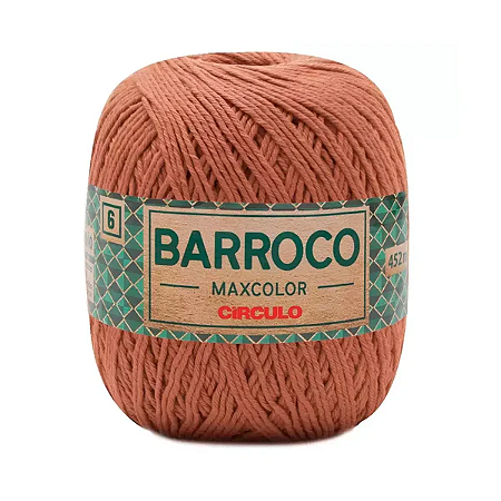 Barbante Barroco MaxColor 6 (400g/452m) - COR Bronze 7259