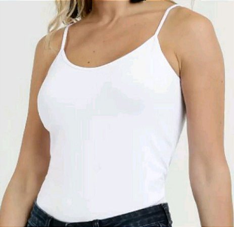 blusa regata lisa