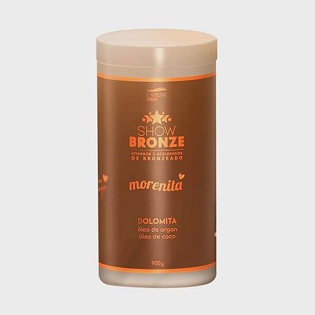 Parafina Ativador Morenita Show Bronze Capilar 900g