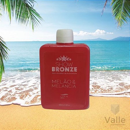 Óleo Bronzeador Melão e Melancia Capilar 100ml