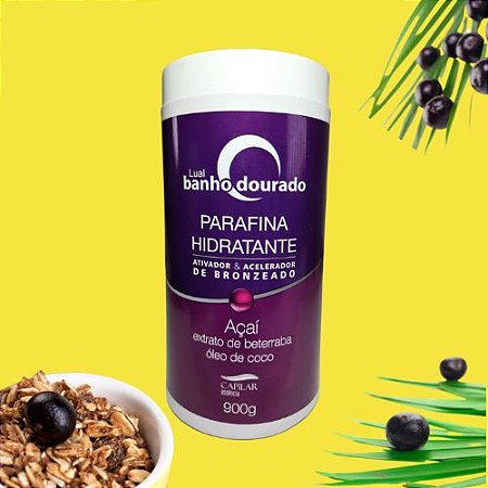 Parafina Ativador Açai Capilar 900g