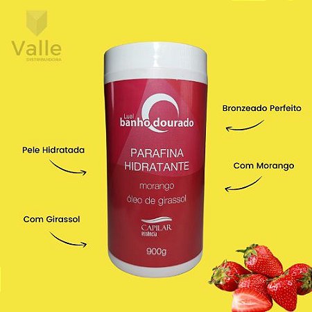 Parafina Ativador Morango Capilar 900g
