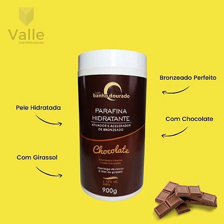 Parafina Ativador Chocolate Capilar 900g