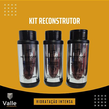 Kit Reconstrutor  3 Produtos Capilar Essência