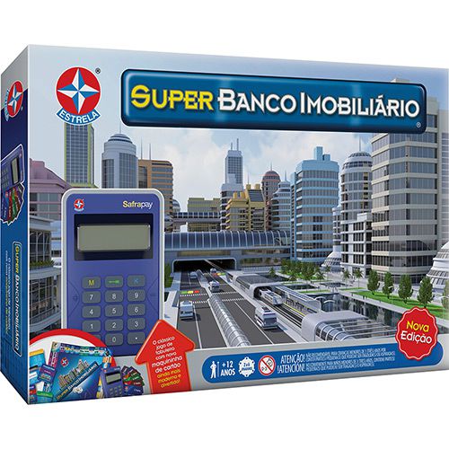 Super banco imobiliário c/ maquininha - Estrela