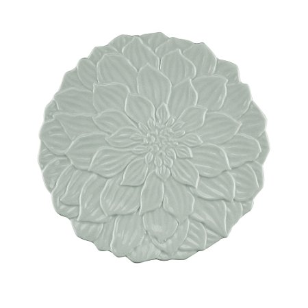 PRATO SOBREMESA PORCELANA DAISY BRANCO 19cm