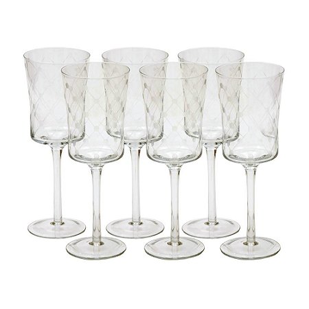 CJ DE TAÇAS DE VINHO TINTO - 6 PCS
