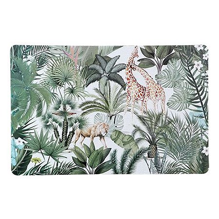 LUGAR AMERICANO EM PLASTICO FLORESTA L43,5XP28,5CM