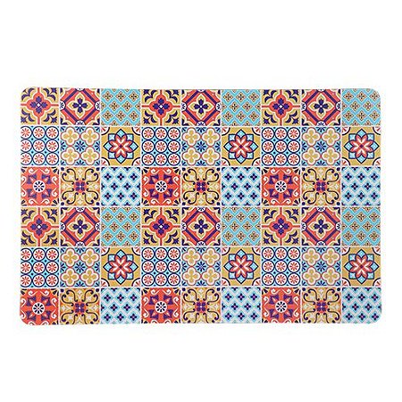 LUGAR AMERICANO EM PLASTICO AZULEJO L43,5XP28,5CM