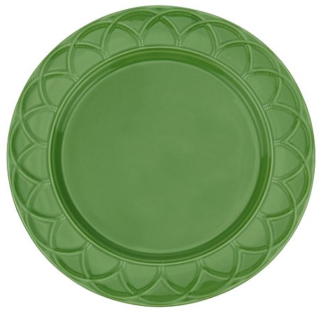 PRATO SOBREMESA PORCELANA IRIS OLIVA 19cm