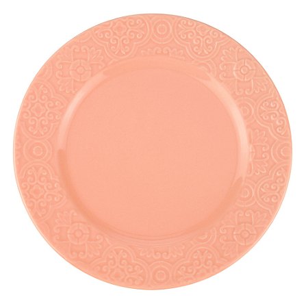 PRATO SOBREMESA PORCELANA TILES BLUSH 19cm