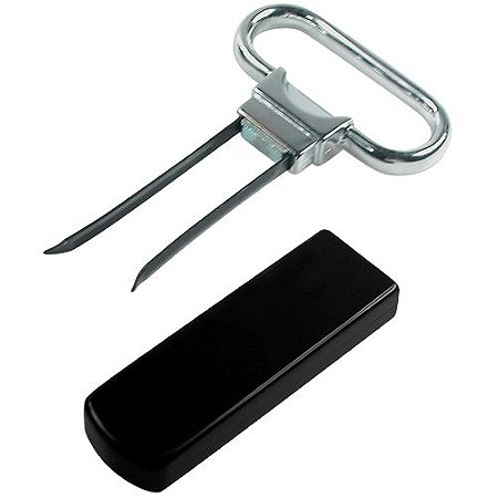 SACA-ROLHAS BILAME EM INOX 11,5CM