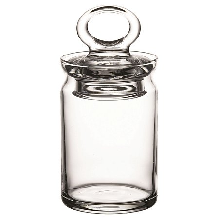 POTE KITCHEN TAMPA EM VIDRO 240ML D6,5XA14CM