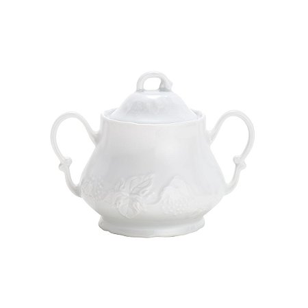 AÇUCAREIRO DE PORCELANA LIMOGES VENDANGE 15X16X9,5CM