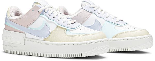 nike af1 shadow pastel multi
