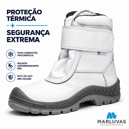 Bota Frigorífica Marluvas 50C32 Couro Hidrofugado CA 13146