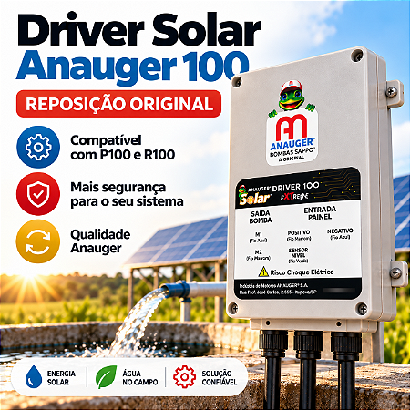 Driver Solar Anauger 100 Reposição P100 R100