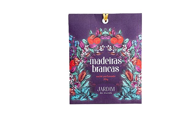 Sache perfumado Madeiras brancas 20g