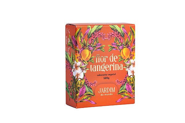 Sabonete vegetal Flor de tangerina 120g