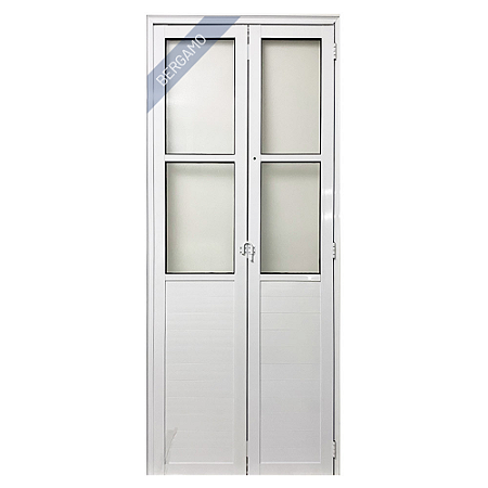 Porta Lambril Camarão Alumínio Branco Linha Veneza Com Vidro