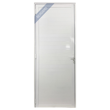 Porta Lambril de Alumínio Branco com Maçaneta