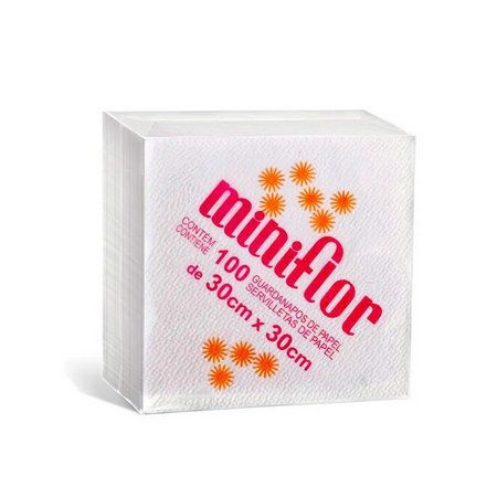 GUARDANAPO (MINIFLOR) 28X30 G PCT C/100FLS